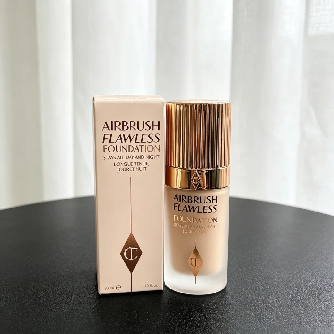Charlotte Tilbury Liquid Foundation Liquid Setting Spray Silky Long-lasting Concealer Moisturizing Contour Enhancing Face Makeup