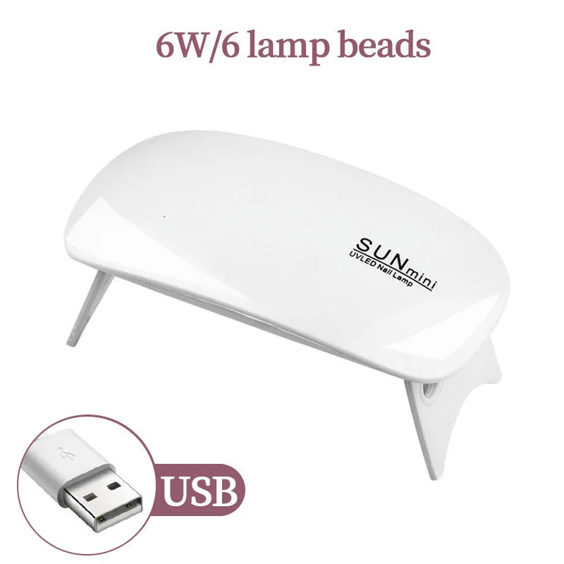 CNHIDS 54W 18 LED Drying Lamp Manicure UV Nail Dryer Curing Gel Nail Polish With USB Smart Timer Sun Light Nail Art Tools