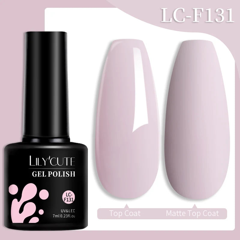 LILYCUTE 7ML Jelly Nude Pink Quick Extension Gel Nail Polish Transparent  Finger Prolong Long Lasting Construction Gel Varnish