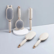Cute Comb Anti Static Exhaust Air Cushion Comb Home Women Long Hair Curling Fluffy Air Bag Comb Head Massage Comb
