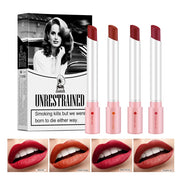 4Colors/set Cigarette Lip Gloss Set Velvet Matte Waterproof Long-lasting Lip Non-Stick Cup Cigarette Lipstick Makeup For Women