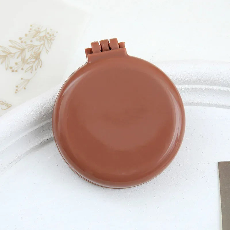 Cute Kid Hair Brushes Mini Lovely Cartoon Bear Hair Combs with Mirror for Children Girl Small Portable Massage Comb Hair Rope