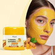 Turmeric Brightening Cream Fade Dark Spots Remove Pigmentation Smooth Fine Lines Lightening Lifting Moisturizing VC Facial Cream