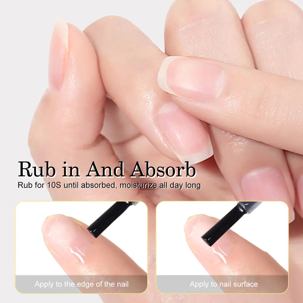 15ml Nail Nutrition Oil Dried Flower Scented Nutritional Oil Moisturizes Nails And Cuticles Protector Finger for Nail Care