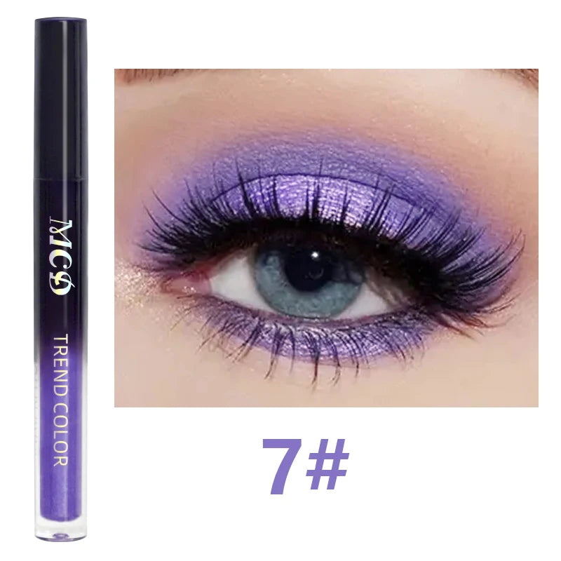 13-Shade Waterproof Liquid Eyeshadow Palette - High Shine  Long-Lasting & Smudge-Proof Makeup Set for Glamourous Looks glitter