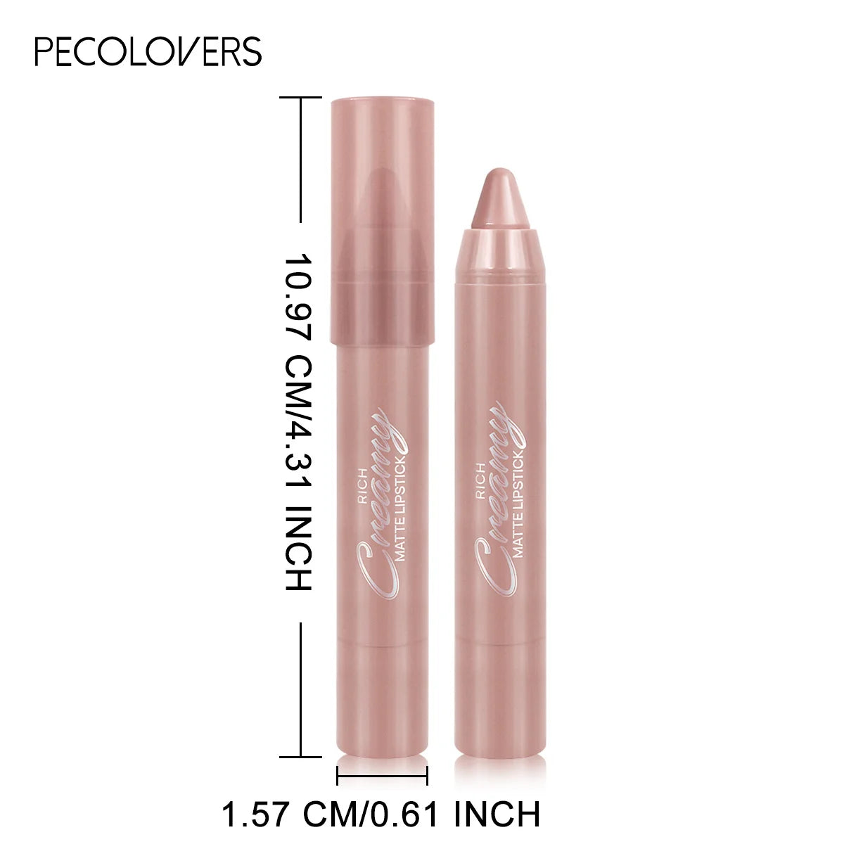 6PCS/SET Creamy Matte Lipstick Kit, 6 Versatile Everyday Lip Shades, Silky Smudge-Proof Lip Crayon, Smooth Glide-On Application, Lightweight Comfortable Wear, Travel-Friendly Beauty Essentials