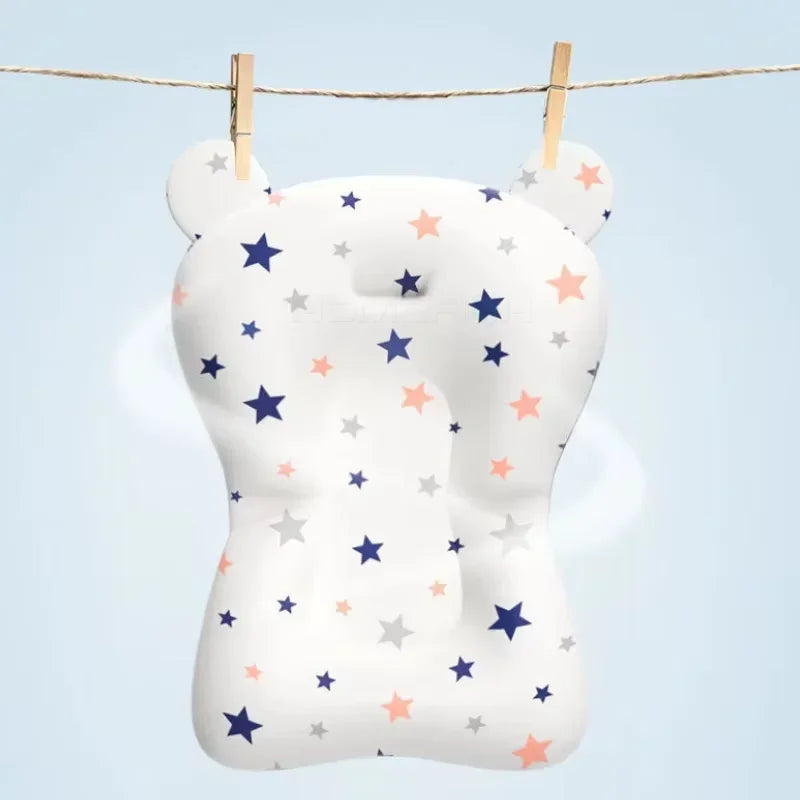 HOMFISH Baby Bath Support Pad Foldable Floating Seat Adjustable Newborn Bathing Cushion Infant Safety Net Hammock