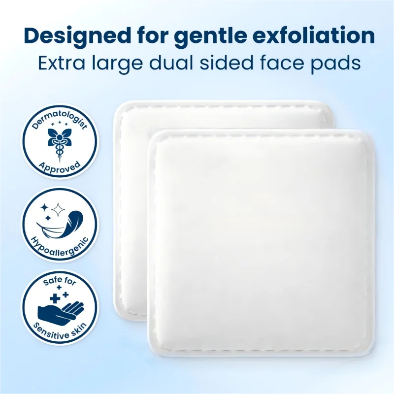 100pcs Large Cotton Pads for Makeup Removal,Soft & Lint-Free Face Pads for Facial Cleansing on All Skin Types