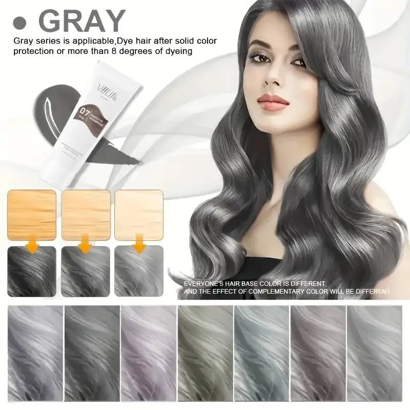 Unisex Hair Dye Permanent Styling Hair Color Wax Shampoo Fashion No Damage Quick Coloring Lasting Professional Hairs Dyeing Crea