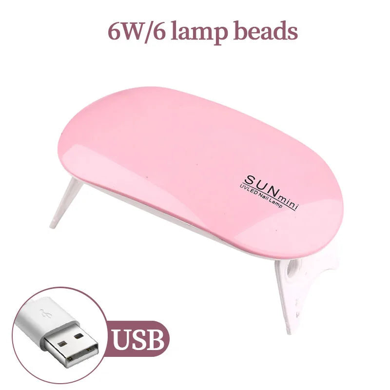 CNHIDS 54W 18 LED Drying Lamp Manicure UV Nail Dryer Curing Gel Nail Polish With USB Smart Timer Sun Light Nail Art Tools