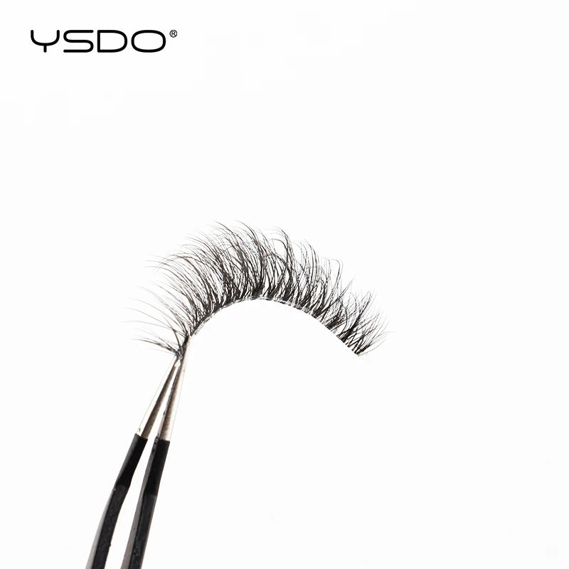 YSDO False Lashes 5/10 Pairs Half Lashes Natural Long Cat Eye Lashes 3D Mink Eyelashes Full Strip Lashes Extension Makeup Tools