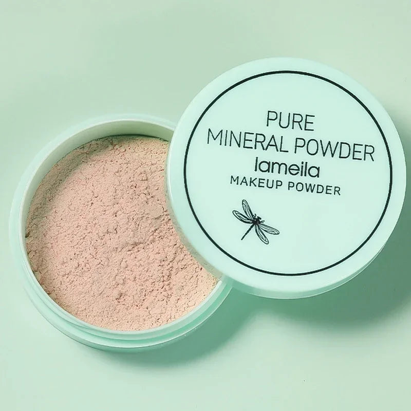 3 Colors Makeup Loose Powder Professional Oil-control Waterproof Natural Face Finishing Powder Long Lasting Matte Setting Powder