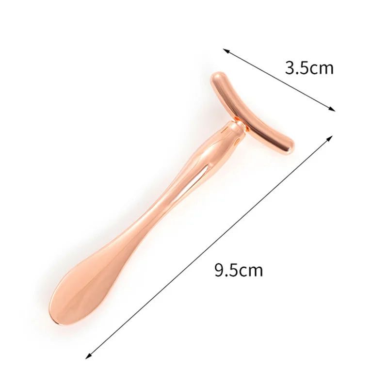 1PC Mini Metal Eye Cream Applicator Eye Cream Mixing Spatula Spoon Face Lifting Massage Facial Massager Thin Face Magic Stick