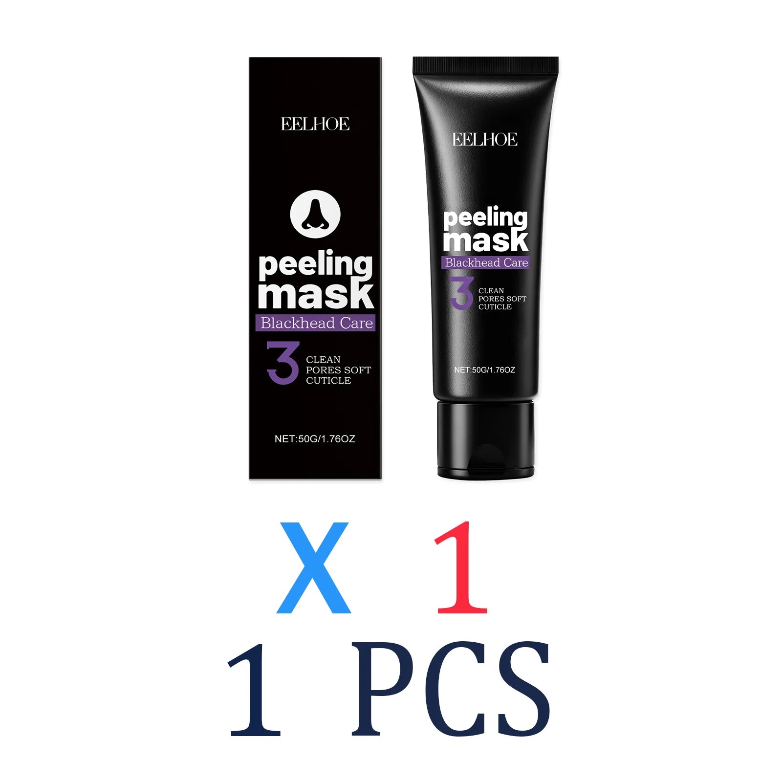 Charcoal Peel Off Mask Deep Cleansing Pore Refiner for Women/Men Festive Glamour & Self Care Essential 50g Holiday Special