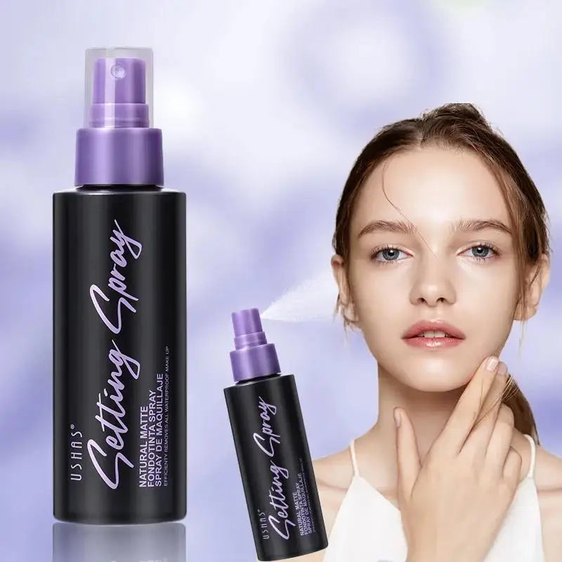 110ml Waterproof Makeup Setting Spray Long Lasting Oil Control Anti Sweat Natural Finish Face Mist for All Day Wear
