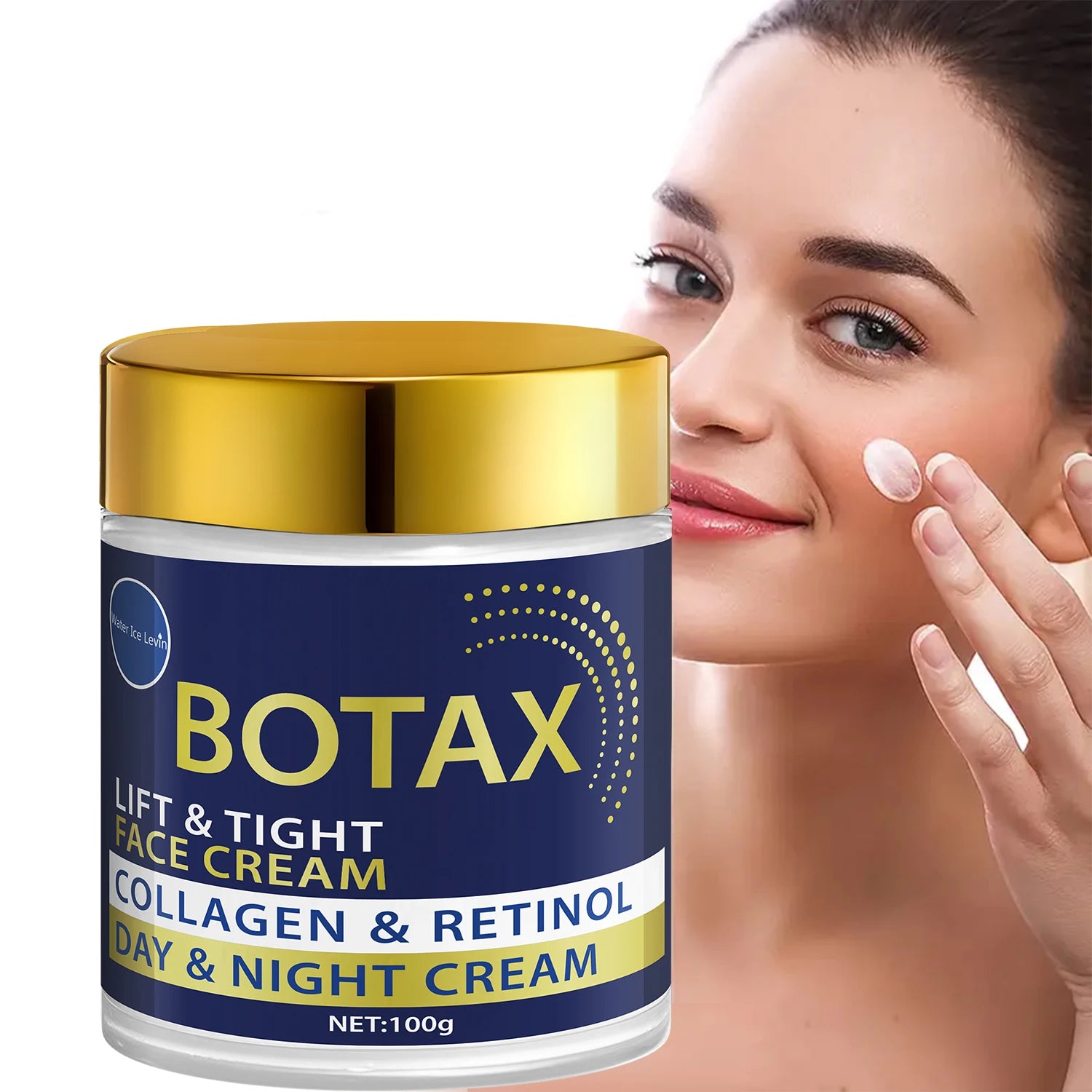 Face Cream, Dual-Core Care Cream, Retinol Promotes Collagen Regeneration, Collagen Fills Fine Lines, Long-Lasting Hydration, Suitable for Sensitive Skin