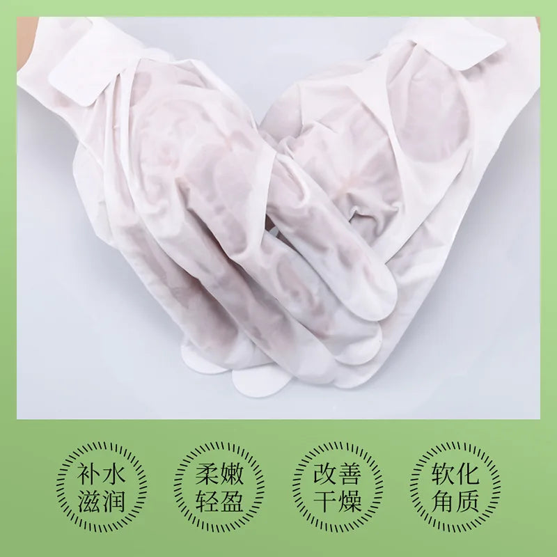 5 Pairs BIOAQUA Avocado Hand Mask Moisturizing Exfoliating Anti-aging Whitening Hand Masks Hands Skin Care Products