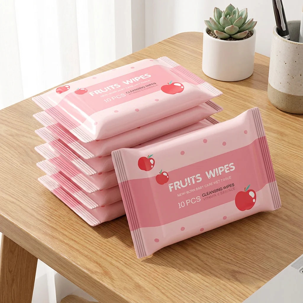 Water Wipes Pure Hypoallergenic for Face Hands Baby Care Thick Unscented Cleaning Wipes Soft Gentle