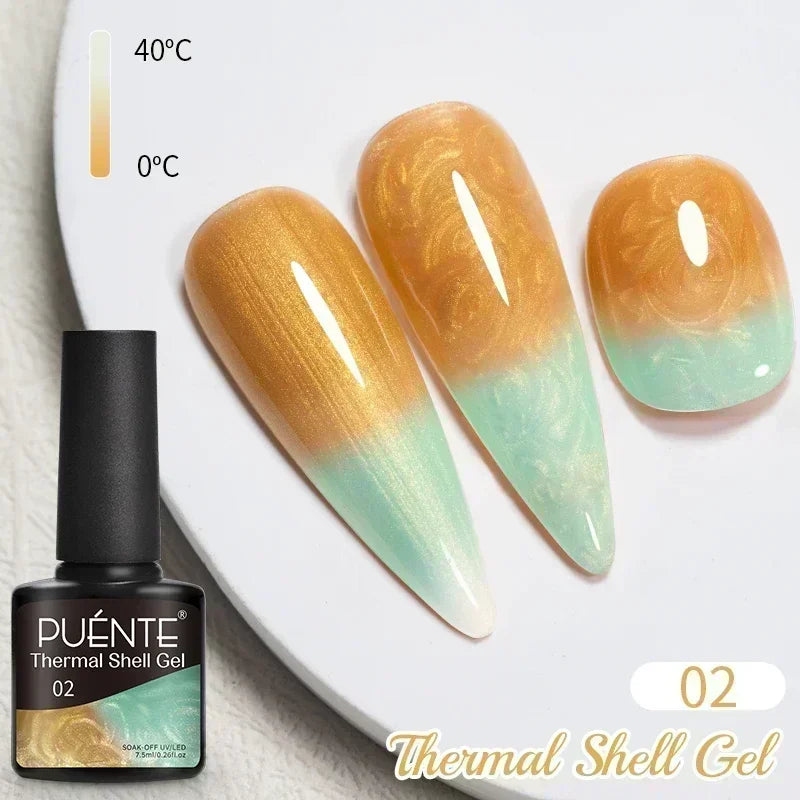7.5ML Green Crystal Cat Magnetic Gel Nail Polish Shiny Green Glitter Cat Eye Gel For Manicure Soak Off UV Nail Art Varnish