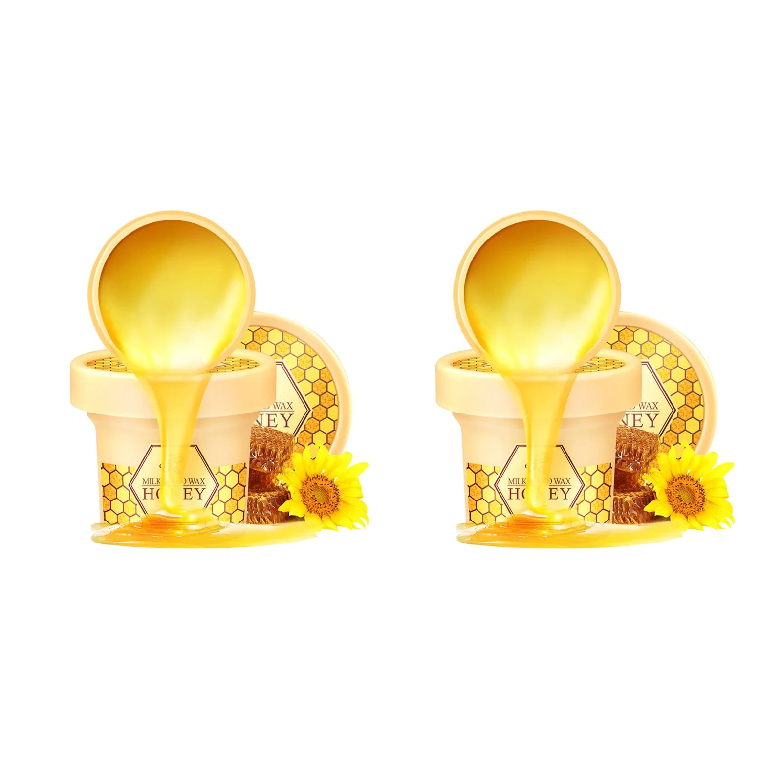 Milk Honey Hand Wax Brightening Moisturizing Repair Exfoliating Peel Off Mask Dead Skin Removal for Soft Smooth Hands Care