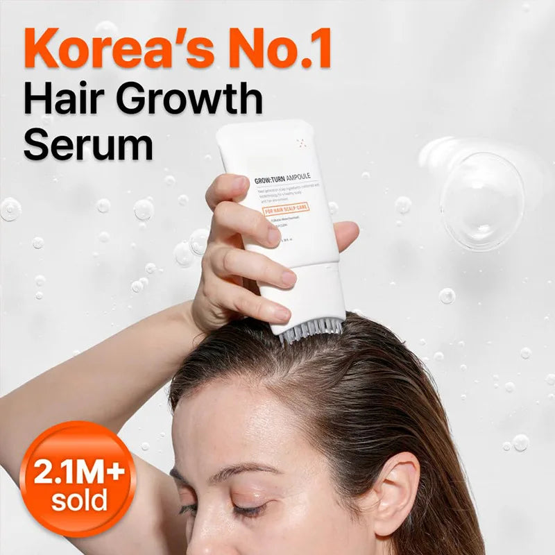 Hair Growth Serum Ampoule for Scalp Care – Anti-Hair Loss & Thinning Treatment, Nourishing & Strengthening Formula for Women and Men, Revitalizing Scalp Serum for Healthier, Fuller Hair, 100ml