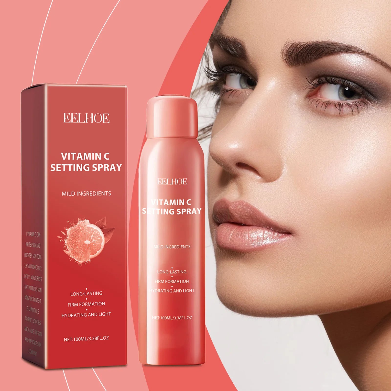 Makeup Setting Spray Matte Finish Waterproof Long Lasting Oil Controling Sweatproof Refreshing for All Skin Make up Spray Fixer
