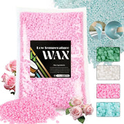 500g/100g Hard Wax Beans Solid Hair Remover No Strip Depilatory Hot Film Wax Bead Hair Removal for Full Body Bikini Leg Eyebrow