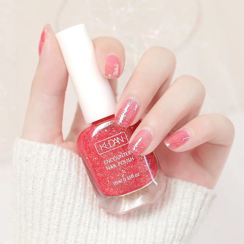 10ml Peel Off Water-Based Nail Polish Fast Drying Long-Lasting Healthy Brightening Effect Long Lasting Nails No Need Lamp Cure