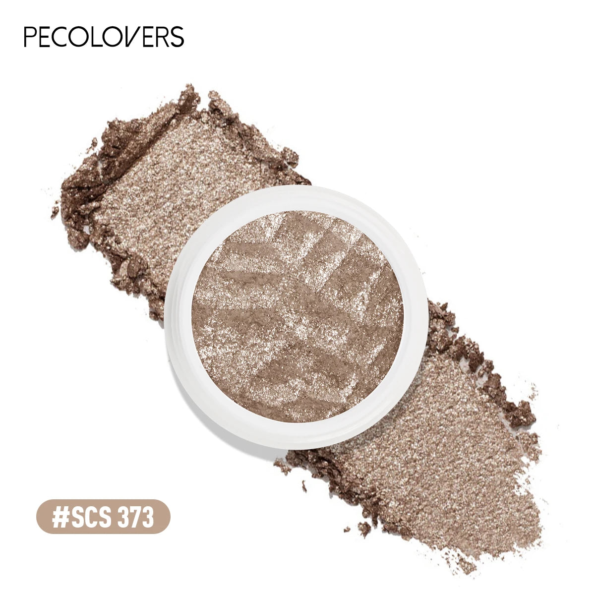 Single Color Easy To Apply High-gloss Eyeshadow Mashed Potato Mashed Mirror Pearlescent Glitter Eyeshadow Palette