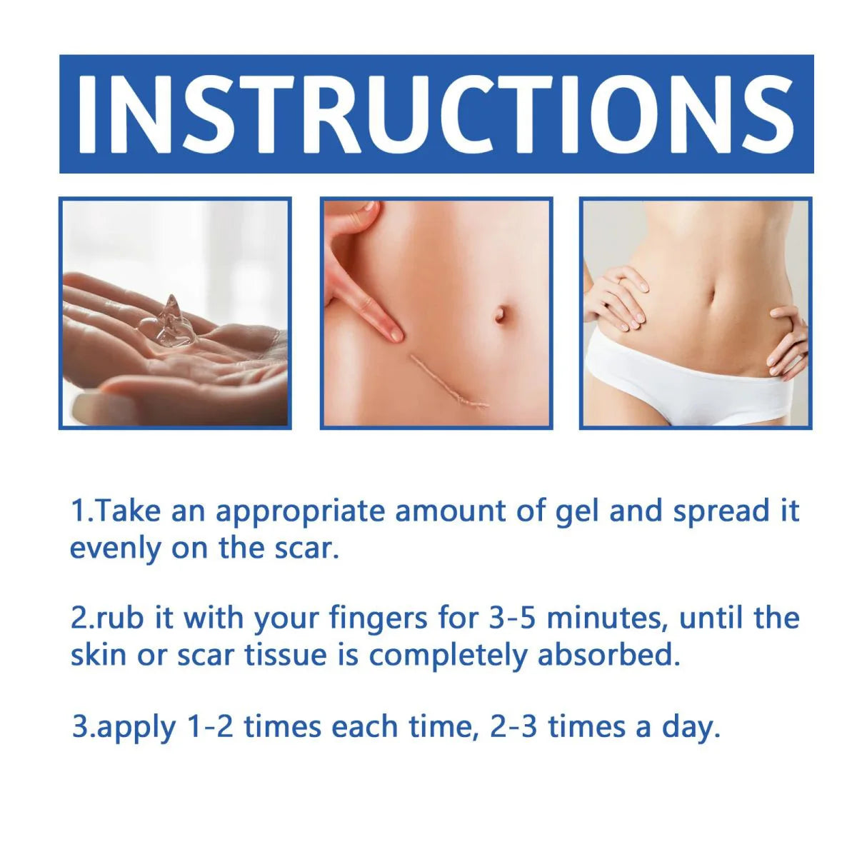 Jaysuing Fade Scar Cream Gel Skin Scar Repair Cream Postpartum Stretch Mark Scar Surgery Smooths Skin