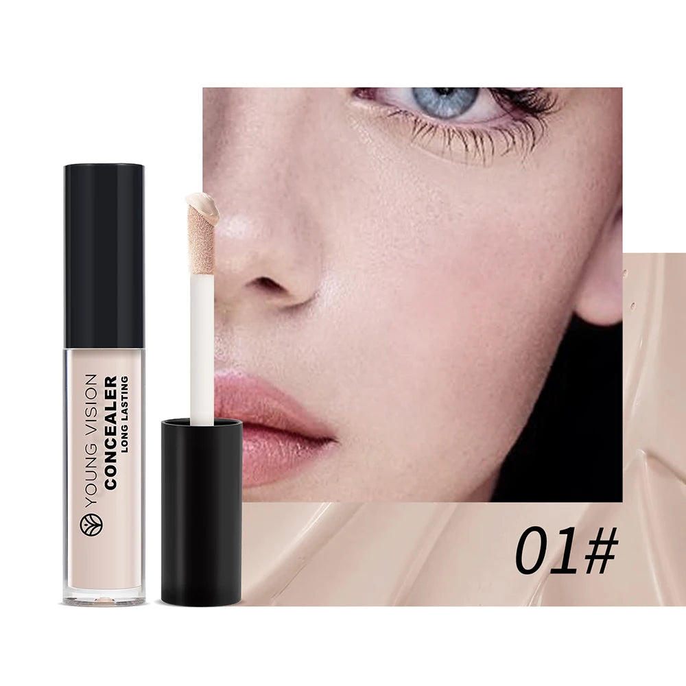 YOUNG VISION Matte Finish Soft-Focus Concealer Brightens complexion Waterproof Contouring concealer for sculpted definition