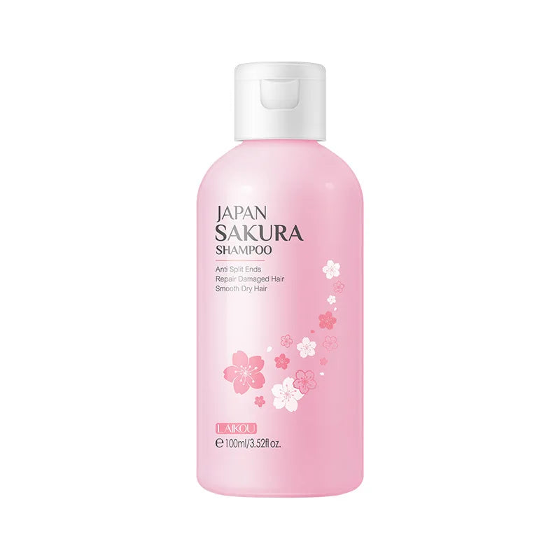 LAIKOU Japan Sakura Shampoo or Hair Conditioner Complex Oil Hair Care Repair Damaged Hair Repair Serum Oil Anti Hairs Loss