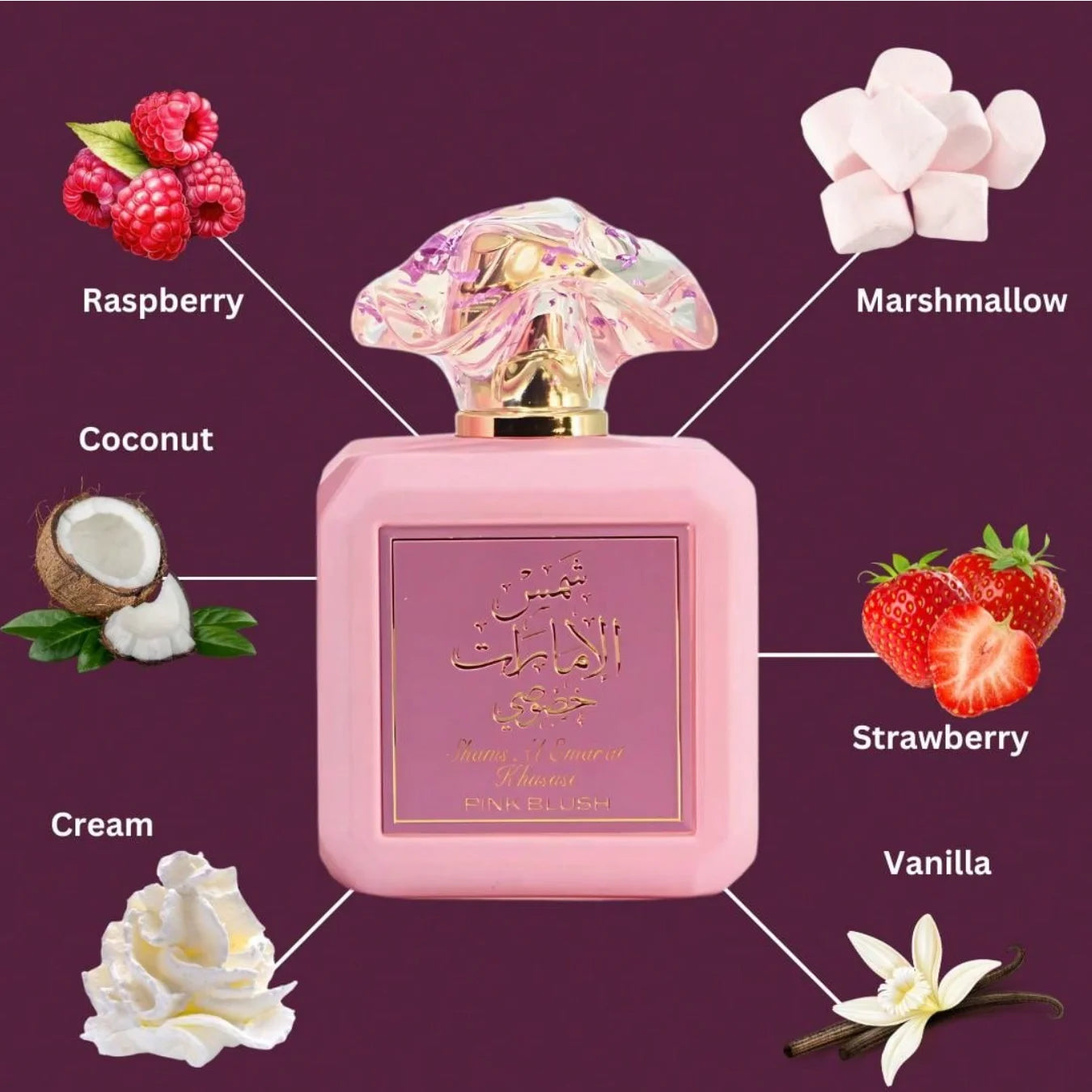 Romantic Floral Women’s Perfume – Sweet Soft Aroma with Long-Lasting Elegant Musky Finish (100ml)