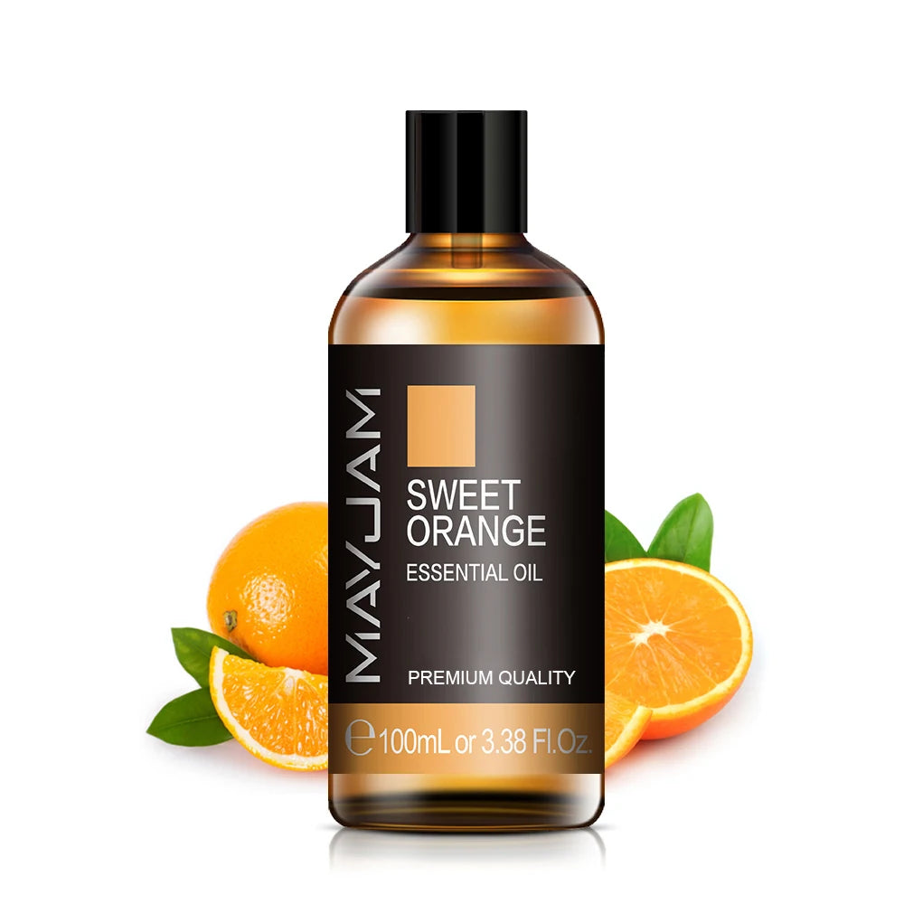 MAYJAM 100ML Pure Natural Aroma Essential Oil Patchouli Rosemary Peppermint Frankincense Sandalwood Cinnamon for Diffuser