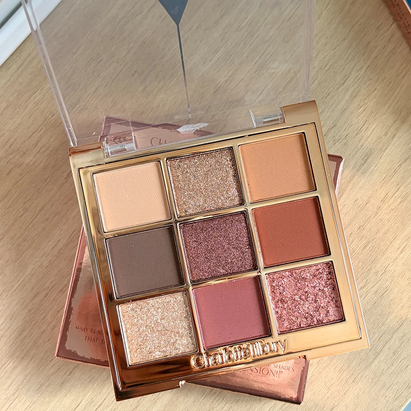 2026 CT Lip Gloss Collagen Lipstick Hydrating Soft Fluffy Head Blush Highlighter Concealer Eyeshadow Palette Fine Powder Texture