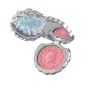 Makeup Flowerknows Shell Pearl Collection Silk Satin Blusher Lightweight Highly Pigmented Blush Powder Long Lasting Face Blushes