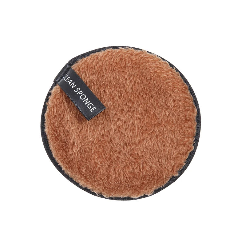 1/3pcs Reusable Discs Makeup Remover Wipe Cotton Pads Microfiber Makeup Face Towel Cloth Washable Sponge Skin Care Cleaning Puff