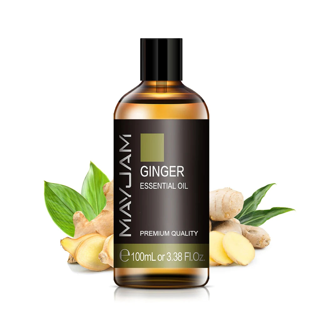 MAYJAM 100ML Pure Natural Aroma Essential Oil Patchouli Rosemary Peppermint Frankincense Sandalwood Cinnamon for Diffuser