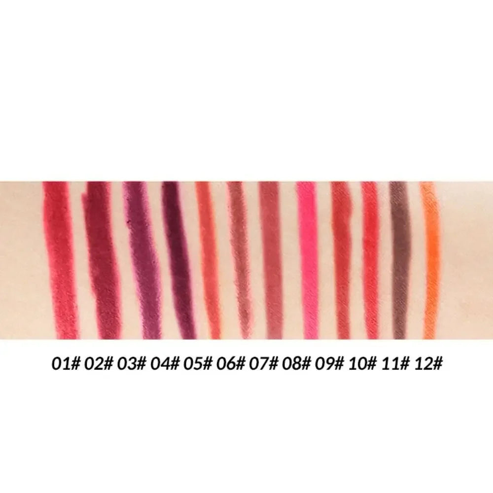 Luxury Long-Lasting Matte Lip Liner Plumping Lip Perfect Outline Filling Makeup Lipliner Waterproof Smooth Lipstick Pencil