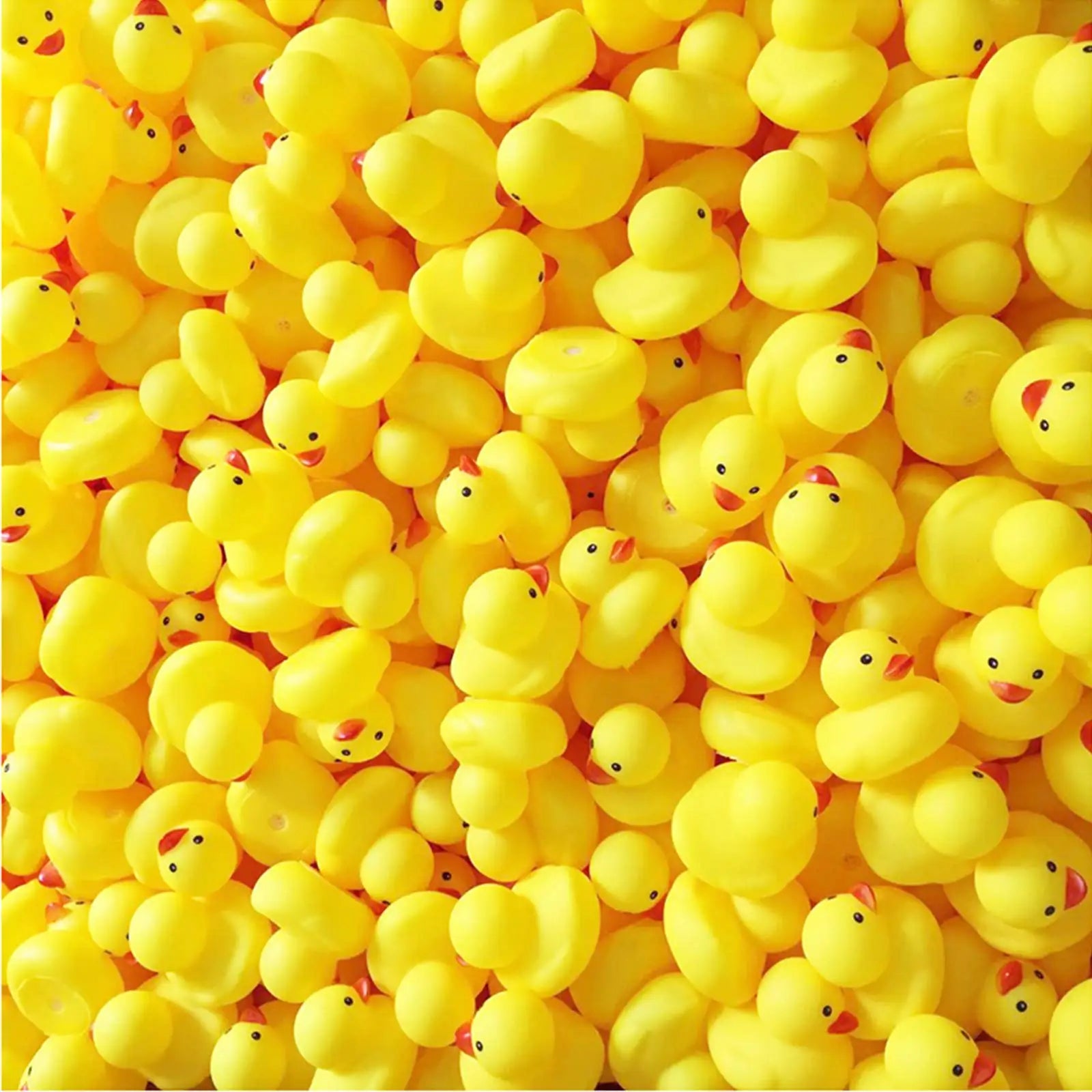 1pcs Rubber Duck Floating Squeaky Duckies Gift for Shower Infants Party Decoration