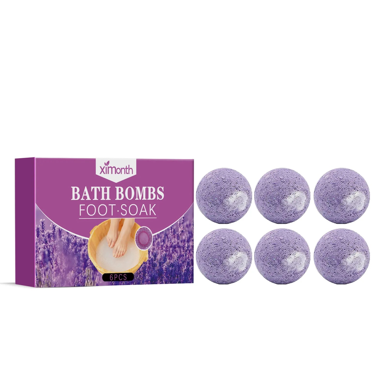 Bubble Bath Ball Bombs Flowers Scent Body Bathing Cleaning Relaxing Natural Herbal Essential Oil Anti Dry Cracking Foot Spa Bomb