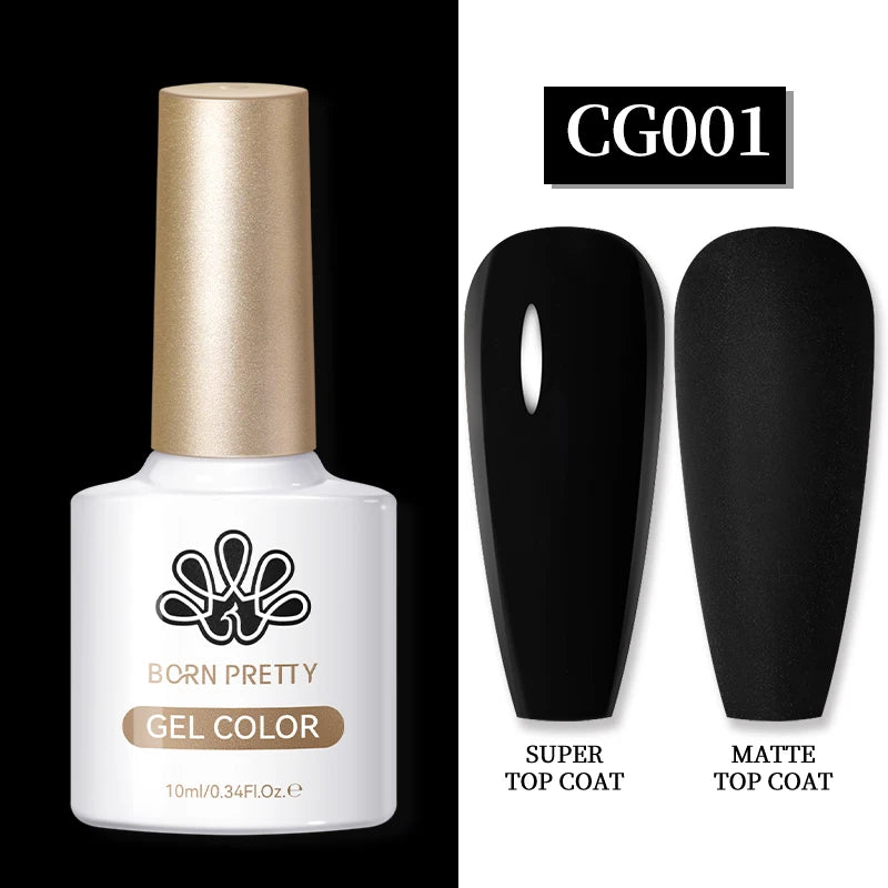BORN PRETTY 10ML Nail Gel Polish Soak Off UV LED Semi Permanent Nail Salon Home Design French Nails Manicure Gel Nails