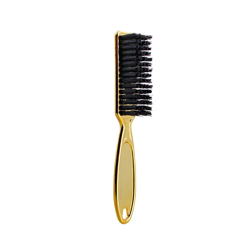 CestoMen Soild Wood Professional Fade Brush Barber Neck Sweeping Brush Comb Haircut Accessories Facial Cleaning Tools For Men