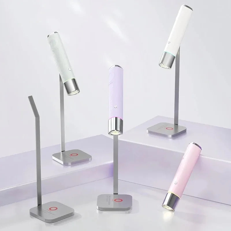 New Portable Nail Dryer Light UV Nail Lamp Rechargeable Nail Cure Lamp For Gel Nails Curing Professional Manicure Salon Tools