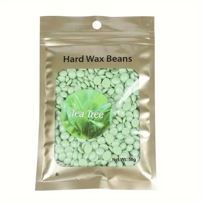 50g Hot Wax Hair Removal Depilatory Waxing Wax Beads for Wax Heater Painless for Body Hairs Removal Beans