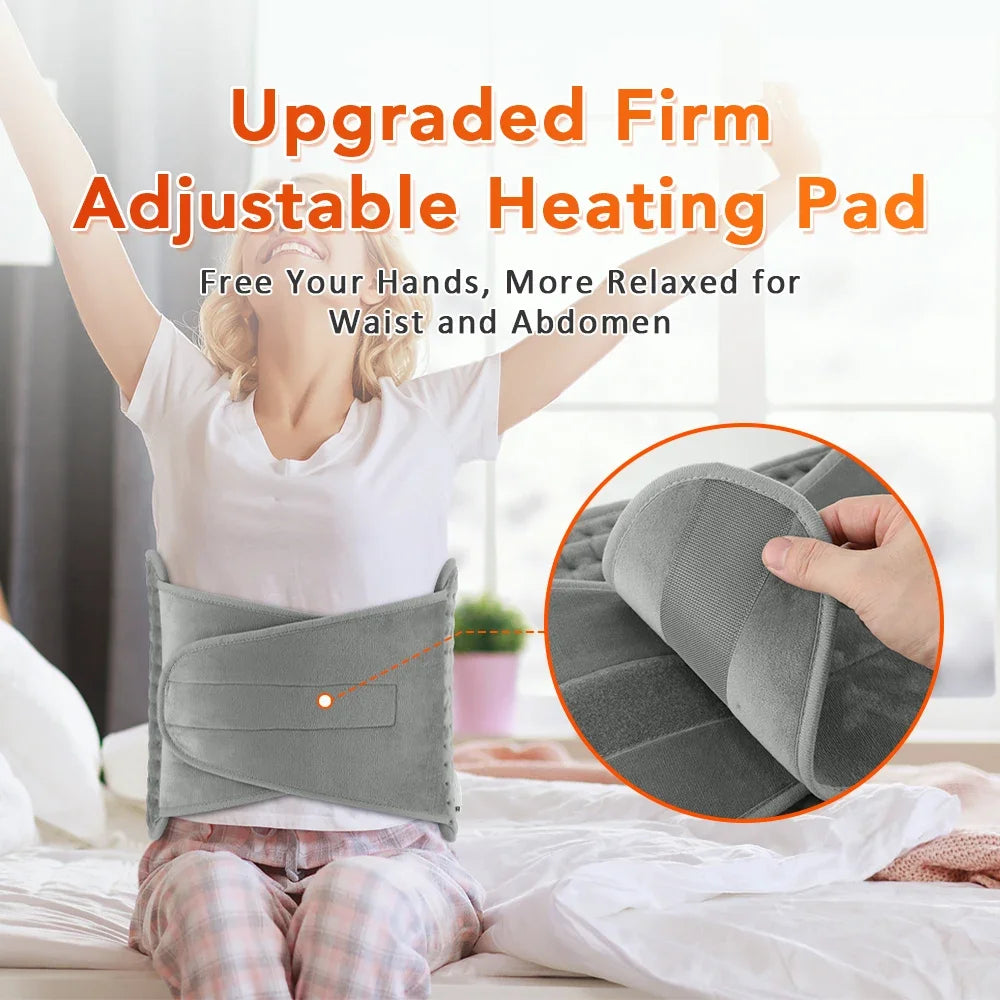 Electric Heating Waist Belt Warm Thermal Pad 10 Level Temperature Control Office Household Warm Artifact Hand Uterus Body Warmer