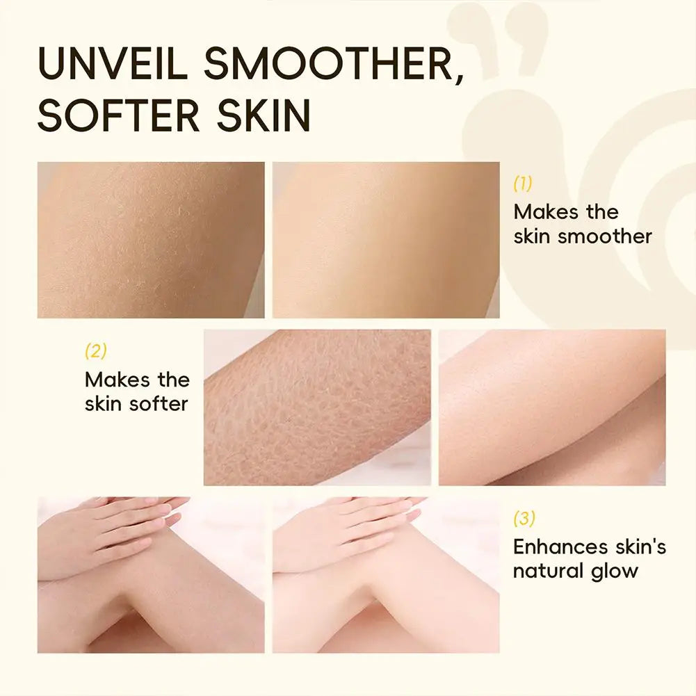 Snail Mucin Body Lotion For Dry Skin Moisturizer,Smoother Tightening Skin Care,24hr Moisture,Firming Body Cream Care