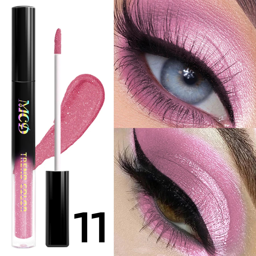 1PC Waterproof Liquid Eyeshadow Pen 13 Colors - High Shine  Long-Lasting & Smudge-Proof Makeup Gifts Looks glitter Eye Cosmetic