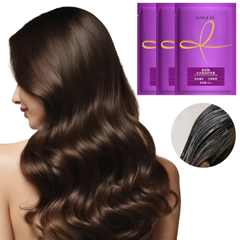 1-5Pcs Magical Keratin Hairs Mask Dual Nourishes Silky Smooth Hair Conditioner Repair Damaged Frizzy Hair Deep Moisturize Hair
