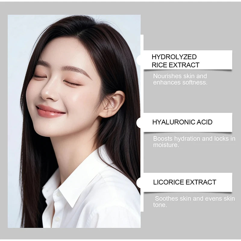 Rice Jam Hydrating Face Mask Korean Rice Brightening Smoothing Skincare Products Deep Cleansing  Nourishing Mask For Face Body